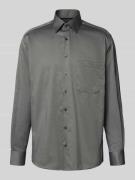 Comfort fit zakelijk overhemd met knoopsluiting