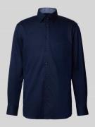 Modern fit zakelijk overhemd met kentkraag