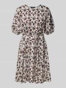 Knielange jurk van puur katoen, model 'GENERO'