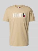 Regular fit T-shirt van puur katoen