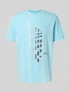 Relaxed fit T-shirt van katoenmix, model 'TEE'