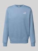 Sweatshirt met labelstitching