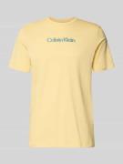 Regular fit T-shirt met logoprint, model 'Class'