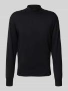 Gebreide pullover met ribboorden