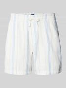 Regular fit korte broek van puur katoen