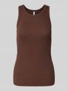 Tanktop met ronde hals, model 'ALEXO'