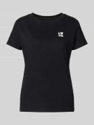 Regular fit T-shirt van puur katoen