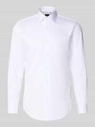 Slim fit zakelijk overhemd van puur katoen, model 'HANK'