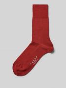 Sokken van scheerwolmix met logoprint, model 'Airport'