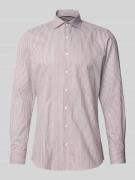 Slim fit zakelijk overhemd met kentkraag