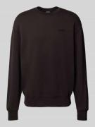 Sweatshirt met labelstitching