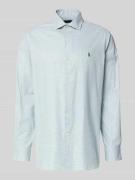 Regular fit zakelijk overhemd met kentkraag