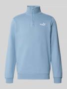 Sweatshirt met labelstitching