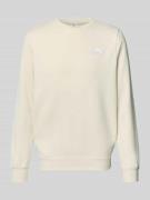 Sweatshirt met labelstitching