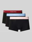Boxershort met logostitching in een set van 3 stuks, model 'Low Rise'