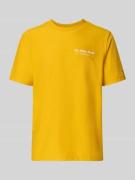 Regular fit T-shirt van puur katoen