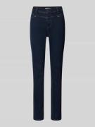 Slim fit jeans met achterzakken