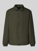 Jack met platte kraag en steekzakken