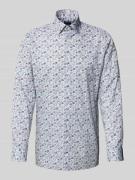 Modern fit vrijetijdsoverhemd met kentkraag