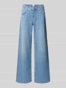 Wide leg jeans in 5-pocketmodel, model 'STYLE.MORGAN'