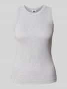 Tanktop met ribboorden, model 'OLINA'