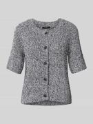 Gebreid jack met 1/2-mouwen, model 'Dacki'