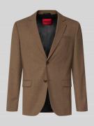 Extra slim fit 2-knoops colbert met scheerwol, model 'Arti'