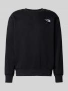 Sweatshirt met labelstitching