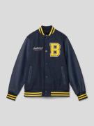 Collegejack met ribboorden, model 'COLLEGE'