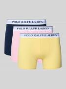 Boxershort met elastische band met logo in een set van 3 stuks