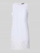 Mini-jurk met broderie anglaise, model 'RADELAH'