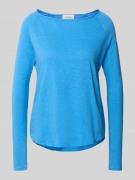 Shirt met lange mouwen en boothals, model 'SONOMA'