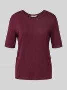 Gebreide pullover met 1/2-mouwen