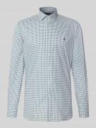 Regular fit zakelijk overhemd met kentkraag