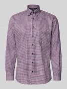 Modern fit zakelijk overhemd met button-downkraag