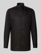 Regular fit zakelijk overhemd van puur katoen