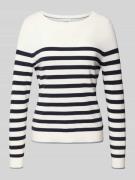 Gebreide pullover met ronde hals