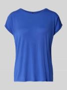 Regular fit T-shirt van lyocell-mix, model 'AVA'