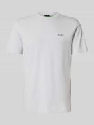 Regular fit T-shirt van katoenmix, model 'TEE'