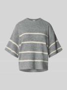 Gebreide pullover met 1/2-mouwen, model 'DASILA'