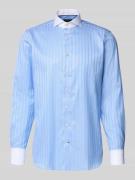 Slim fit zakelijk overhemd met haaikraag, model 'Sano'