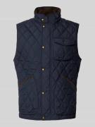 Gilet met opstaande kraag
