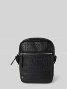 Schoudertas met labelpatch, model 'ETHON'