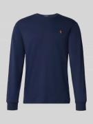 Shirt met lange mouwen en ribboorden