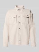 Regular fit jeansoverhemd met borstzakken