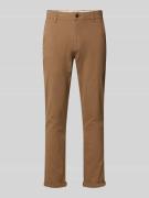 Slim fit broek met steekzakken, model 'MARCO'