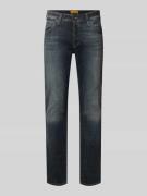 Slim fit jeans in used-look, model 'GLENN'