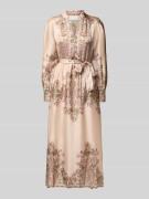 Midi-jurk met paisleymotief, model 'Nova'