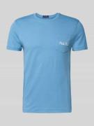 T-shirt met borstzak