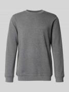 Sweatshirt met labeldetail, model 'harry'